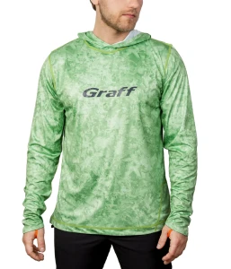 GRAFF BLUZA UPF50 Z KAPTUREM, WĘDKOWANIE OUTDOOR, ROZMIAR 2XL