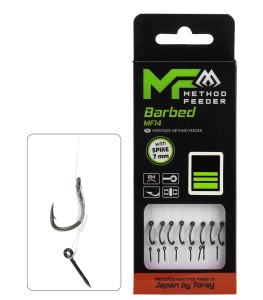 MIKADO PRZYPON MF14 Z IGŁĄ - z zadziorem nr 4 / żyłka: 0.28mm/10cm - op.8