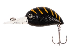 MIKADO WOBLER SHIMMY DR - 30mm/3.3g/BLACK TIGER - PŁYWAJĄCY