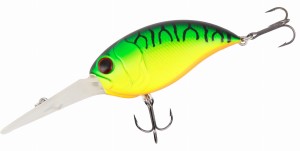 MIKADO WOBLER CRAZY CRANK - 62mm/19.7g/FIRE TIGER - PŁYWAJĄCY