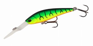 MIKADO WOBLER CRACKER - 60mm/5.2g/FIRE TIGER - SUSPENDING