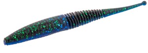 MIKADO PRZYNĘTA - M-Craft WIGGLY WORM 50mm / BLUE BLACK - op.10szt.