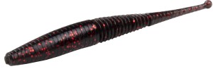 MIKADO PRZYNĘTA - M-Craft WIGGLY WORM 50mm / MOTOROIL FIRE - op.10szt.