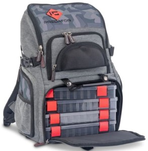 IRON CLAW Plecak Spinningowy z 4 pudełkami BACK PACKER II