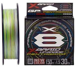 YGK Plecionka 8X UPGRADE PENTAGRAM PE 1.05# 0,205mm/13.5kg Mutlicolor