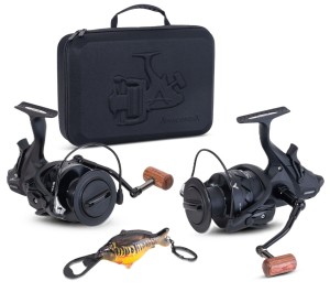 ANACONDA BLACK BOX Zestaw 2x Kołowrotek Karpiowy MAGIST BTR-6000 + BOX