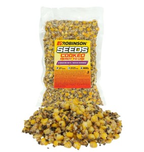 ROBINSON Ziarno Gotowane MIX 9 Kukurydza Konopia Pszenica 800g