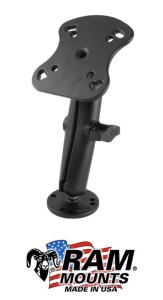 RAM MOUNTS UCHWYT DO ECHOSONDY LOWRANCE ELITE 5 / 5X MONTOWANY DO PŁASKIEJ POWIERZCHNI